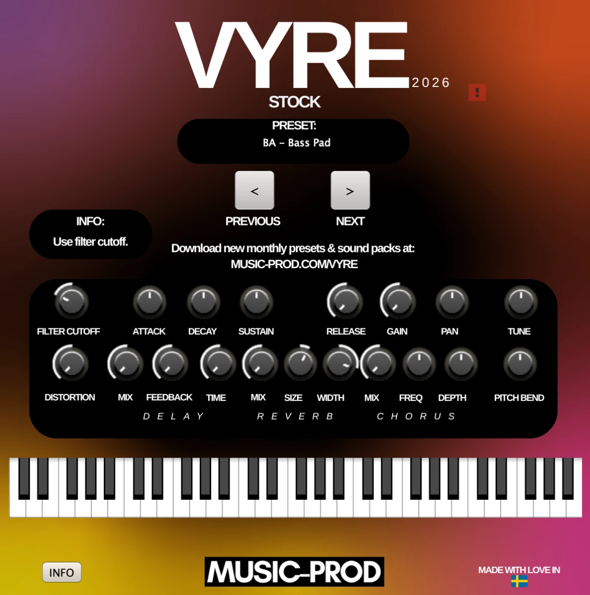 VYRE plugin screenshot 1